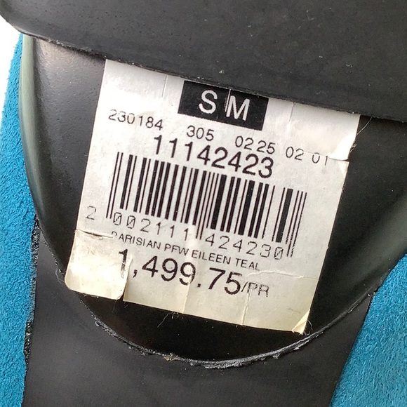 Paris Fashion Week Model Stilettos Eileen chunky platform T strap size 37 EUC - Picture 7 of 16